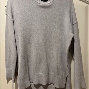 Tahari Heather Gray Knit Sweater